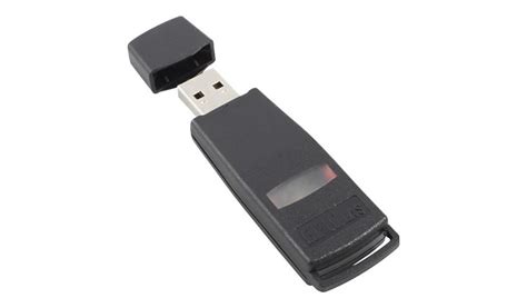 rf IDEAS WAVE ID Solo Keystroke CSN Black Dongle Reader